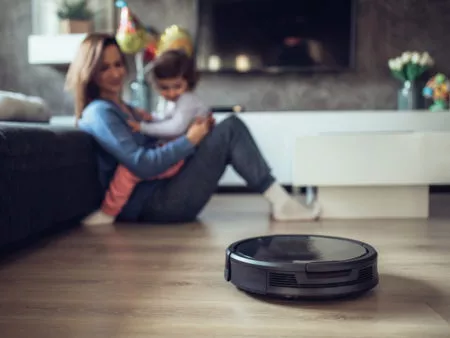 Enklare hushållsstädning med robotdammsugare